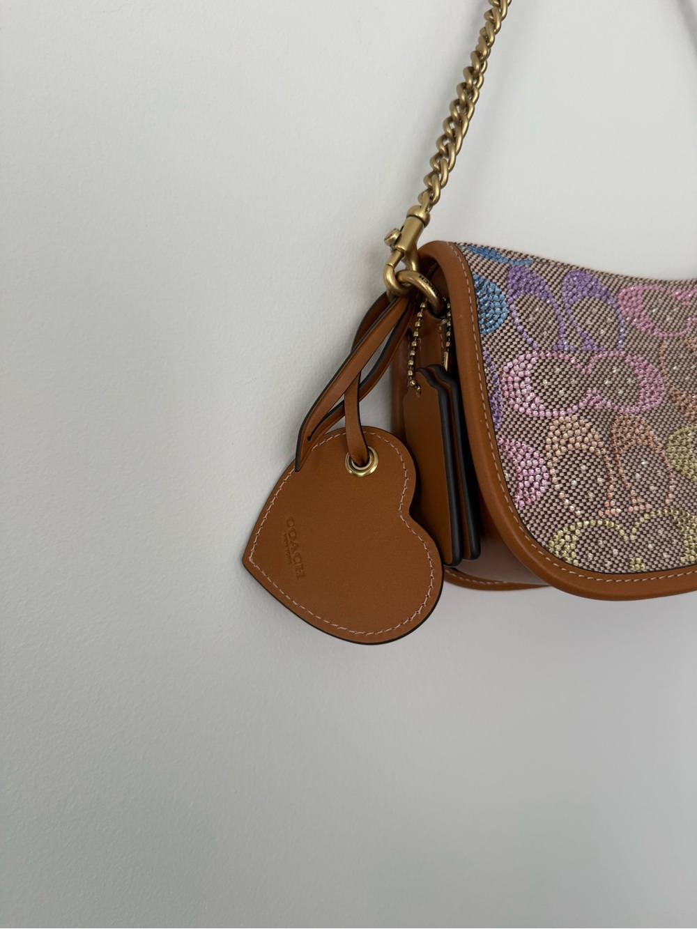 Coach rainbow crystal swinger bag - Picture 5 of 5